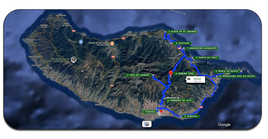 SANTANA & RUINS Map Tour